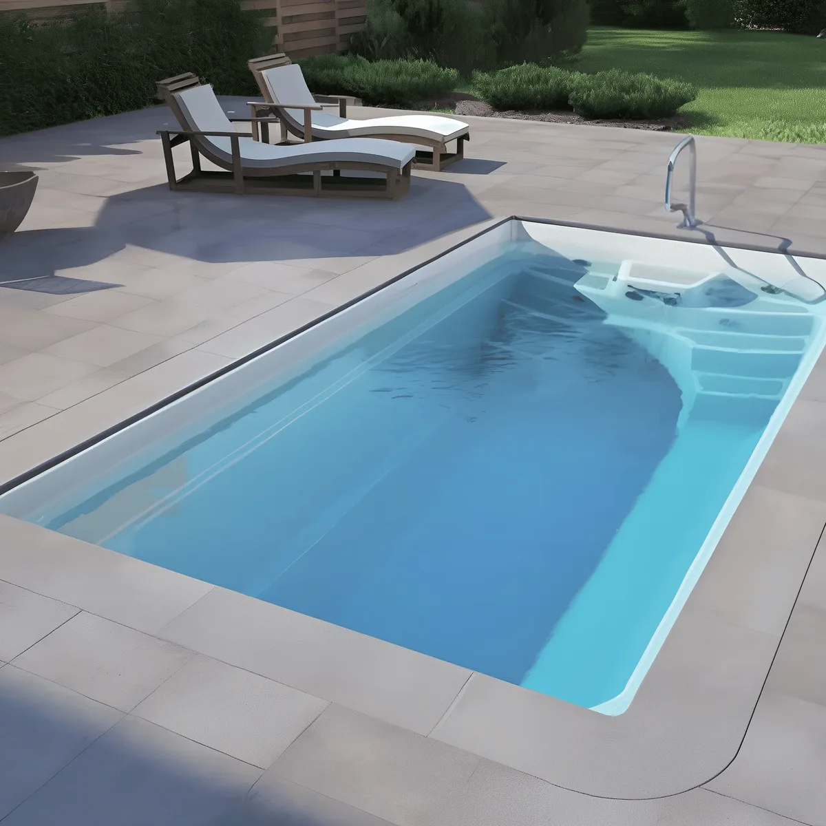 Композитный бассейн Laguna 5 — вид сверху в Бийске