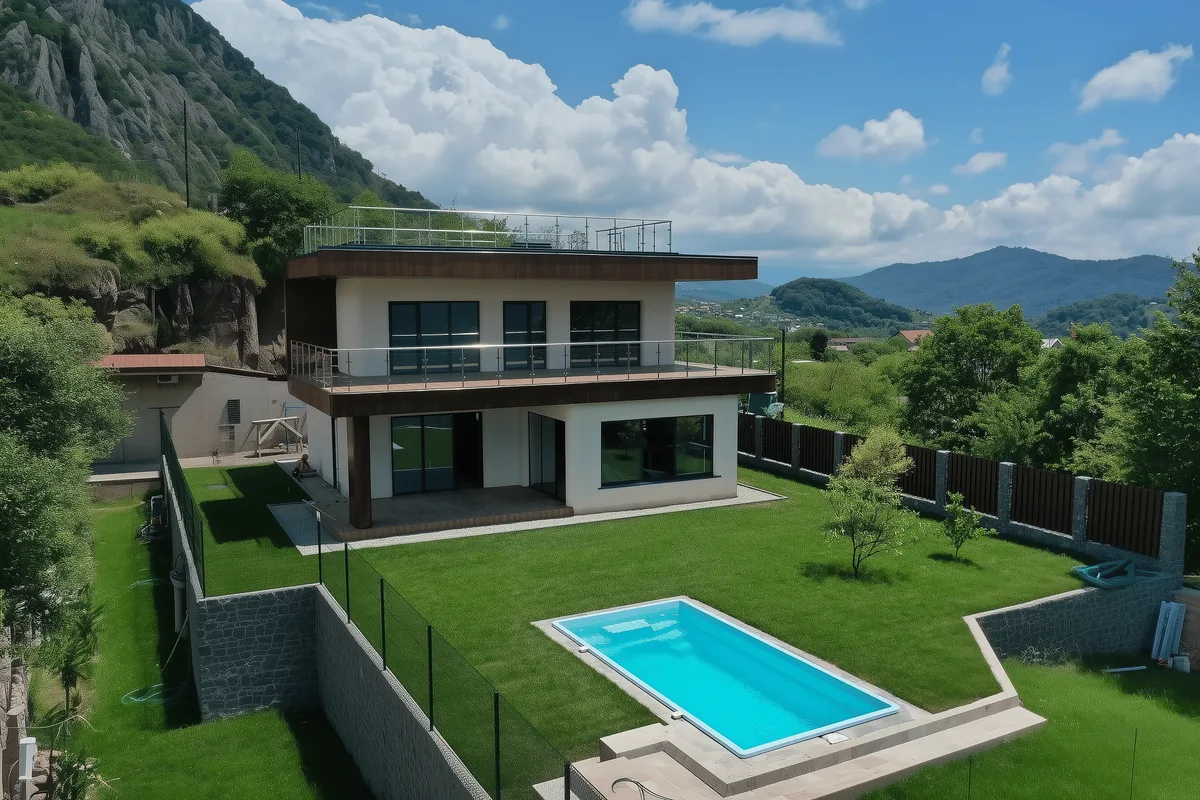 Композитный бассейн Laguna 6 — визуализация в Бийске