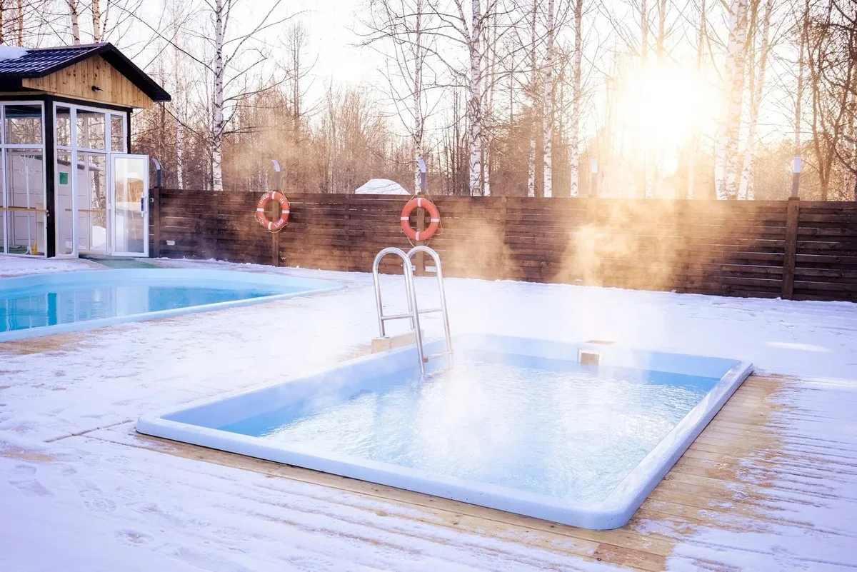 Композитный бассейн Laguna 4 — установка в Бийске