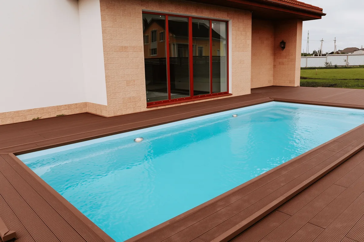 Композитный бассейн Laguna 8 — вид сверху в Бийске