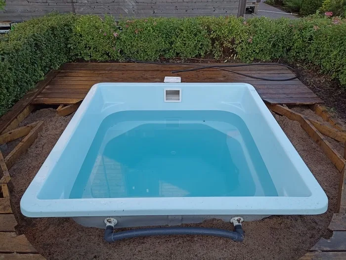 Композитная купель Laguna 2 — установка в Бийске