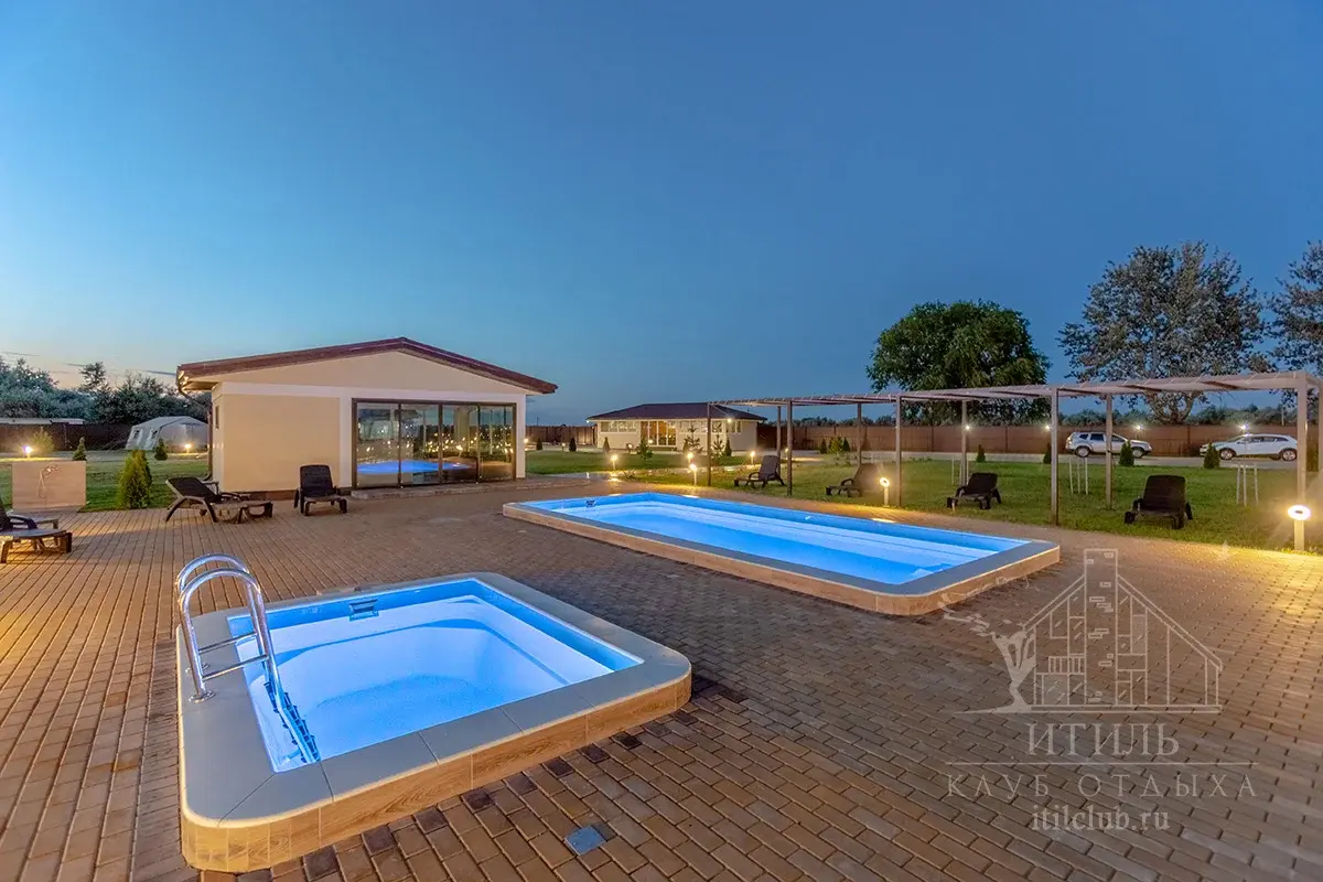 Композитная купель Laguna 3 — установка в Бийске